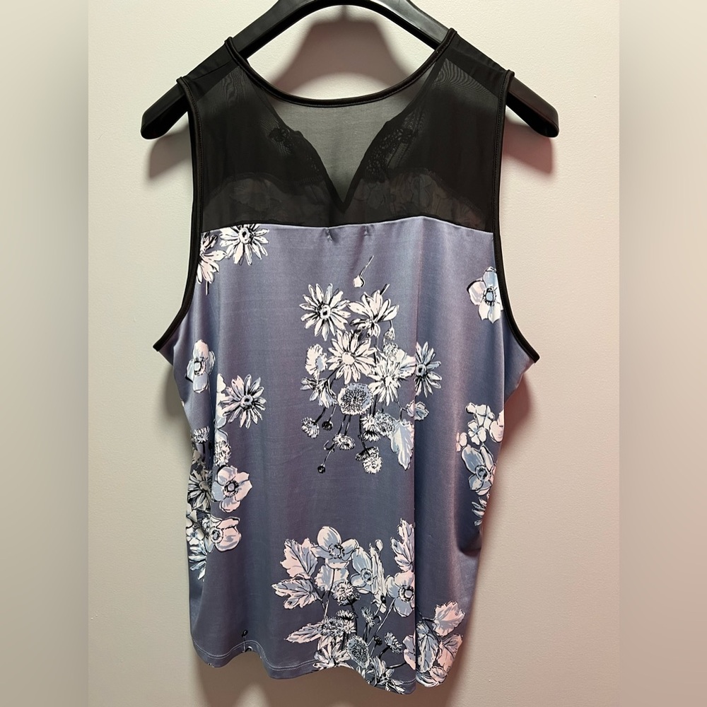 Maurices Blue Black Blouse - Picture 2 of 7